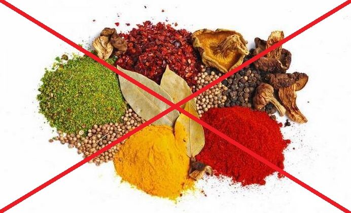 Дар ҳолати остеохондрозҳои гарданаки бачадон, аз истеъмоли ҳанутҳои тунд худдорӣ кардан лозим аст.